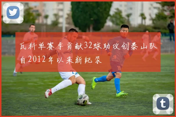 瓦科单赛季贡献32球助攻创泰山队自2012年以来新纪录